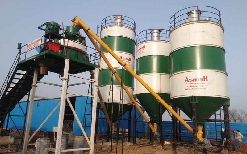 STATIONARY CONCRETE BATCHING PLANTS