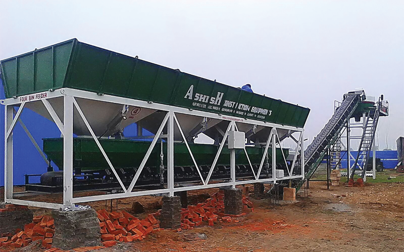 STATIONARY CONCRETE BATCHING PLANTS